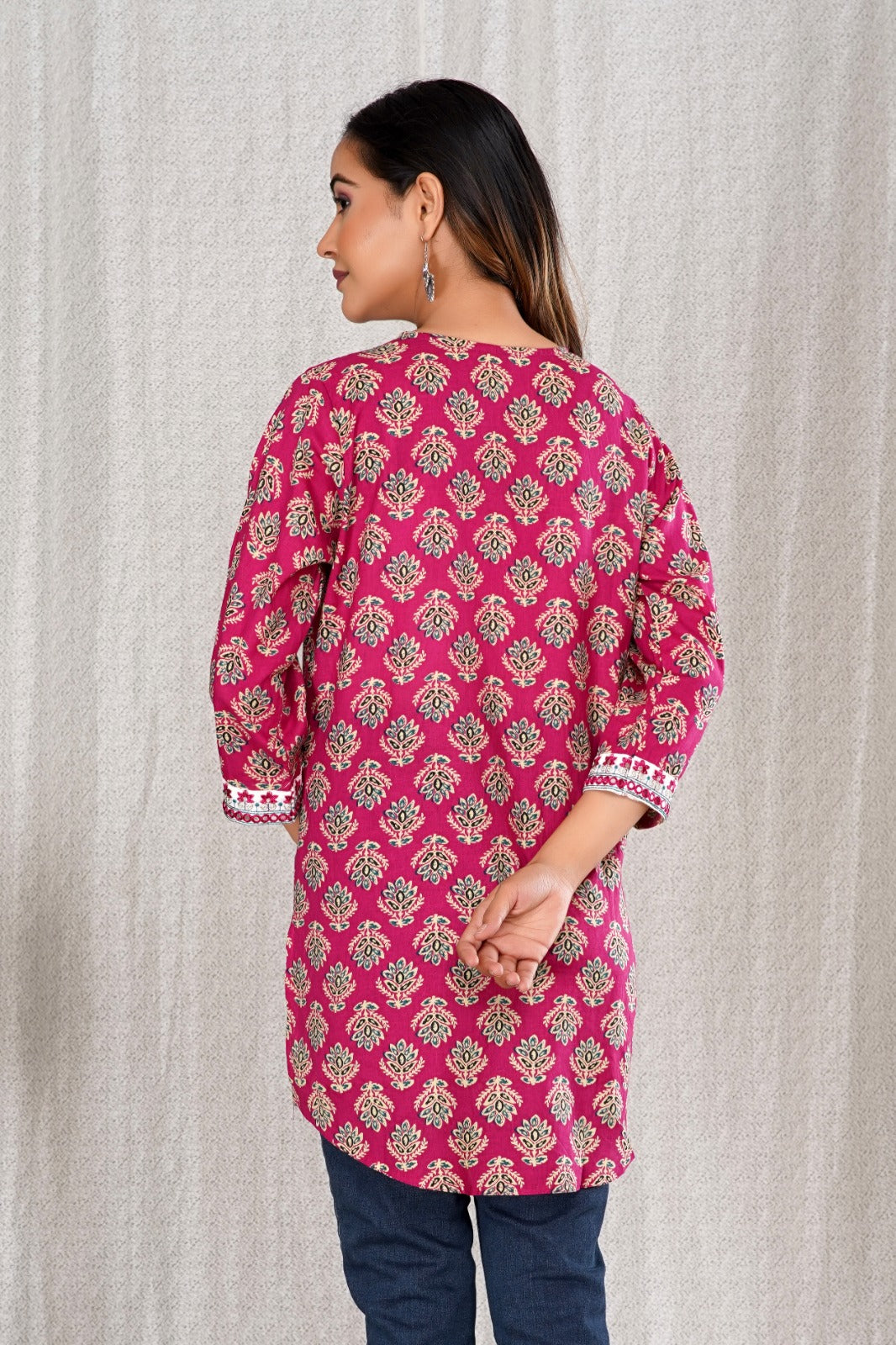 Fine quality Cotton Kurti-(VJ-021)